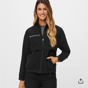 Figs Sydney Scrub Jacket